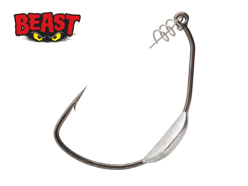 Owner Beast Hook 5130W w/ Centering Pin Weighted Swimbait Hook